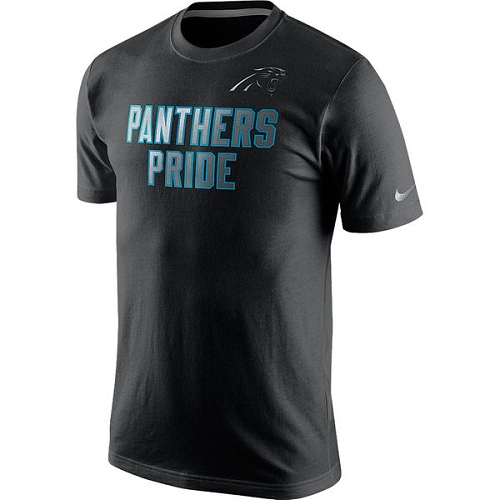 NFL Men's Carolina Panthers Nike Black Reflective Pack T-Shirt